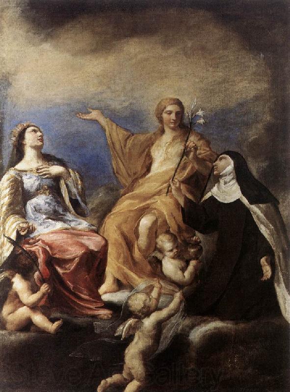 SACCHI, Andrea The Three Magdalenes DFY